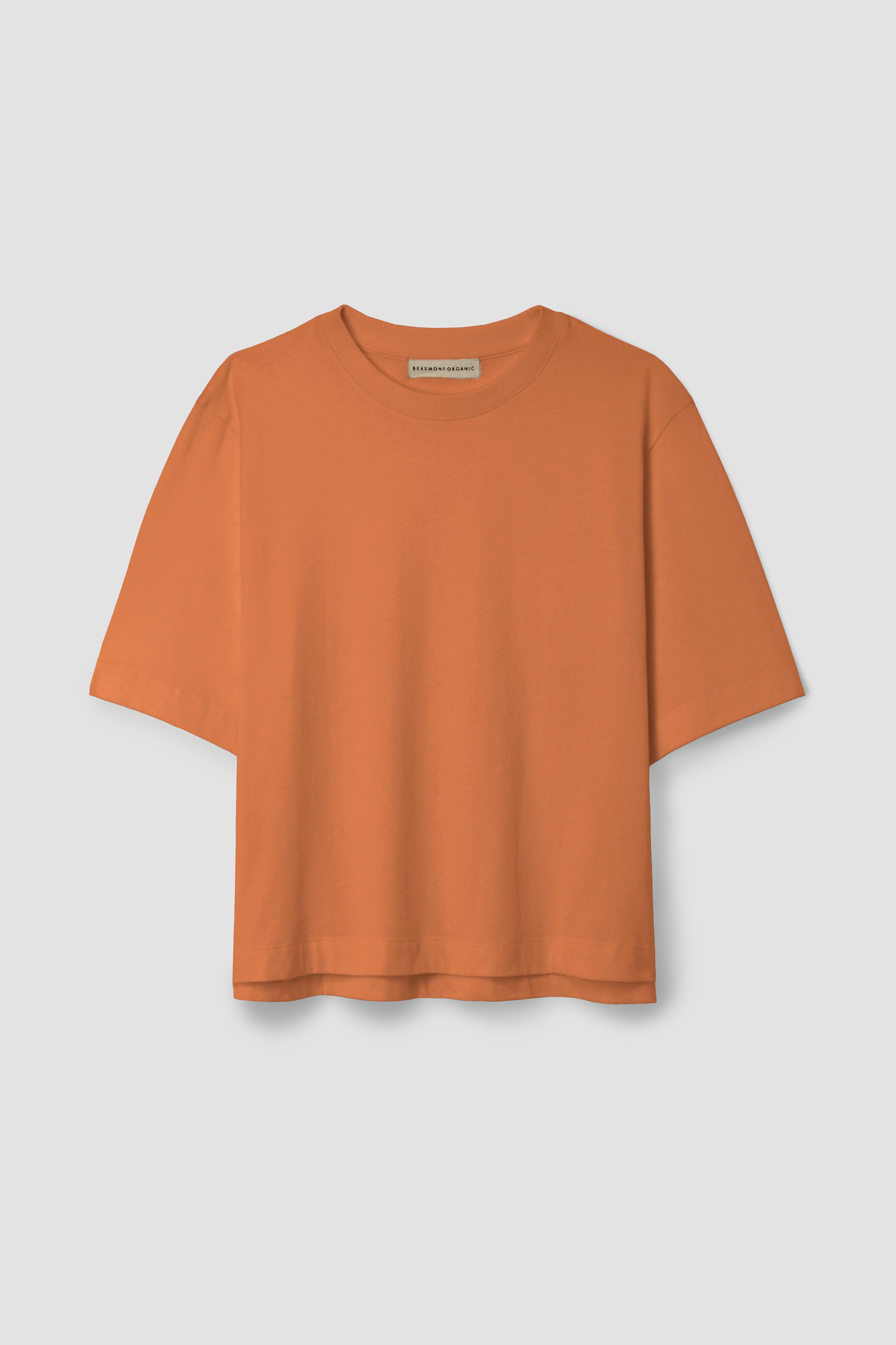 Bay Organic Cotton Top in Terracotta
