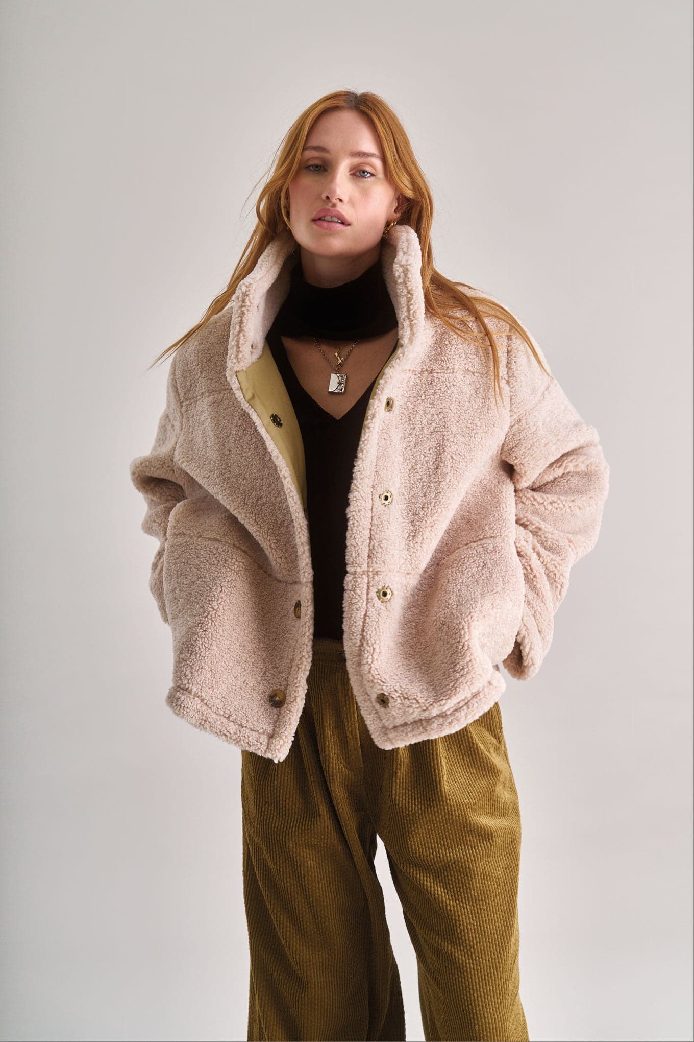ISOBEL Recycled PET Jacket - Sand